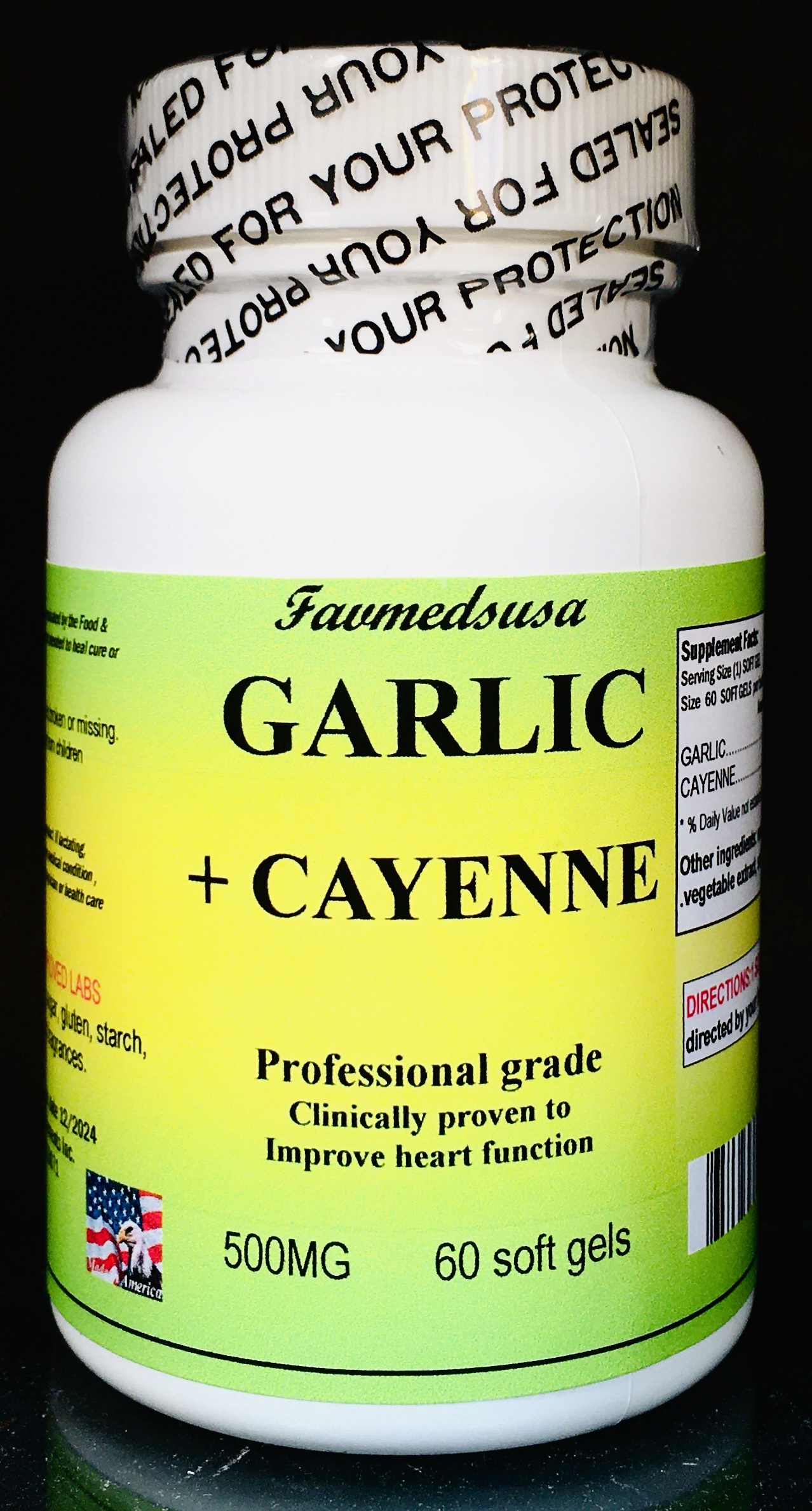 Garlic Cayenne - 60 soft gels